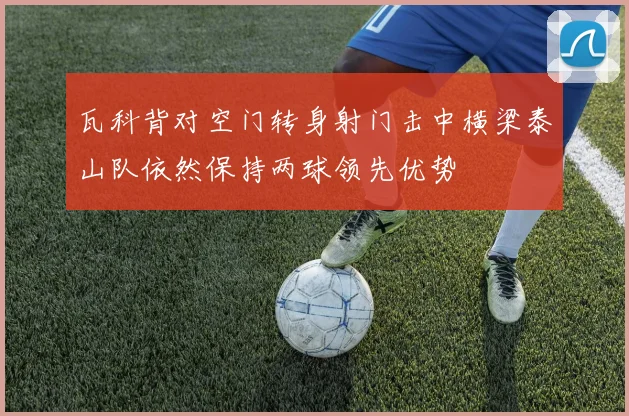 瓦科背对空门转身射门击中横梁泰山队依然保持两球领先优势